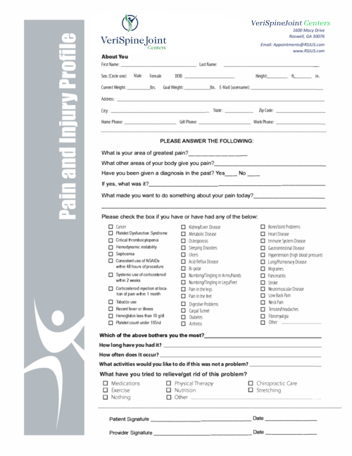 VeriSpine Joint Centers