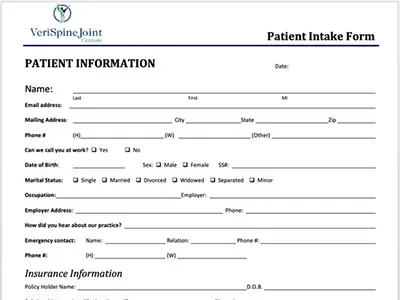 Patient Intake Form